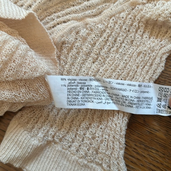 Pink knit Zara top - never worn - Picture 6 of 6